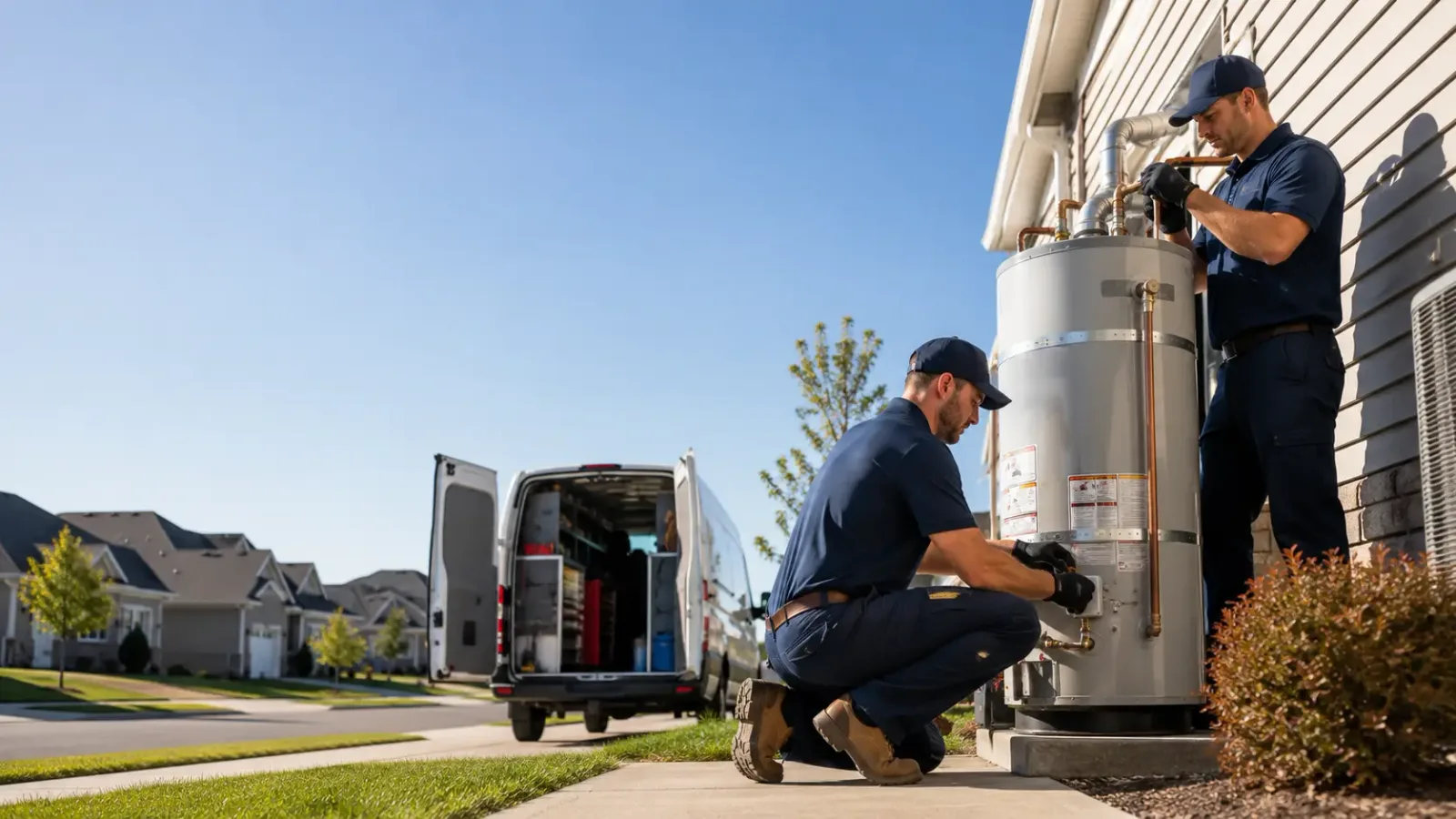Water Heater Installation in Howland, ME